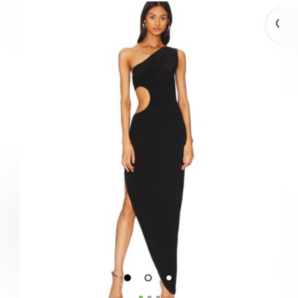 Norma Kamali black dress